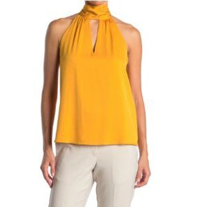 Milly Emma Tie Neck Top, XS